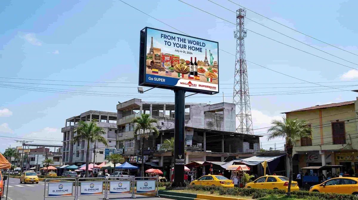 Pantalla LED publicitaria VisualEd